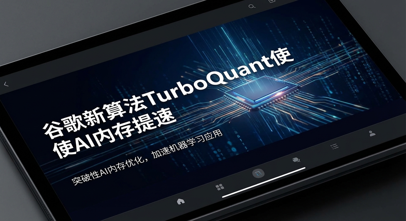谷歌新算法TurboQuant使AI内存提速_谷歌新算法TurboQuant使AI内存提速_